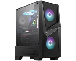 Корпус MSI MAG Forge 100M RGB Black (MAG FORGE 100M)