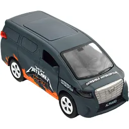 Машинка TechnoDrive серії Шеврони Героїв TOYOTA ALPHARD "INVISIBLE INTERCEPTOR" - мініатюра 7