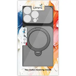 Чохол Ummi Full Camera with MagSafe HQ Ring для Apple iPhone 13 Pro Max (6.7") Black - мініатюра 2