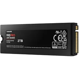 Накопичувач SSD M.2 2280 2TB 990 PRO with Heatsink Samsung (MZ-V9P2T0CW) - мініатюра 4