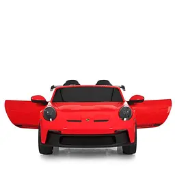 Дитячий електричний автомобіль Bambi Porsche 24V двомісний до 50 кг Червоний (DE-169-E-914) - мініатюра 2