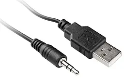 Акустика Yenkee YSP 2010BK USB speakers 2.0 (7090544) - мініатюра 3