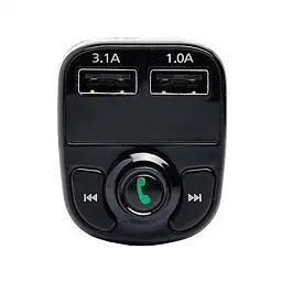 FM модулятор FM трансмітер з Bluetooth MP3 CAR X8 - мініатюра 2