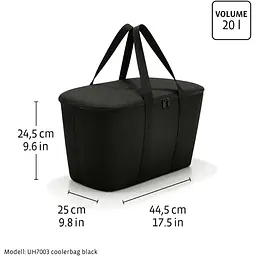 Cумка-холодильник Reisenthel Coolerbag 44.5x24.5x25 см сіра (UH7074) - мініатюра 4