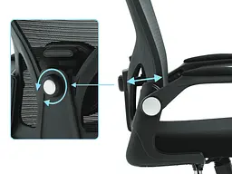 Крісло ігрове Sandberg ErgoFusion Gaming Chair Basic, чорне - мініатюра 9
