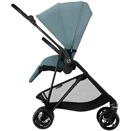 Коляска Cybex Melio Carbon Stormy Blue з бампером (525000019) - мініатюра 5