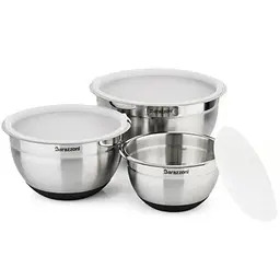 Миска з силіконовою кришкою Barazzoni AISI 20 см 3 л (810160020) - мініатюра 4