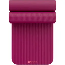 Коврик для йоги Hop-Sport HS-NB015GM NBR 1,5см ягідний
