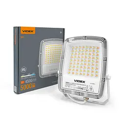LED прожектор Videx F5, 50W 3000-5000-6500K 230V White (VL-F5-050CW) (29254-000)