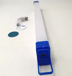 Акумуляторна LED лампа 20W світильник з магнітами USB зарядка ліхтар 20см 3 режими 2000мАч UKC BK-152 1316 - мініатюра 9