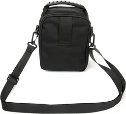 Сумка чоловіча через плече Lanpad Чорна (LAN82077 black) - мініатюра 5