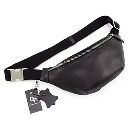 Жіноча шкіряна сумка-бананка GRANDE PELLE 11×26×7 см sum0026373 - мініатюра 8