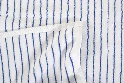 Рушник Lotus Home Готель Premium - Microcotton Stripe White-Blue 70x140 550 г/м² - мініатюра 5