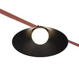 Трековий світильник LED Levistella 78012-BL06 BK, 12W, 4000K, чорний, для текстильних трекових систем - мініатюра 2