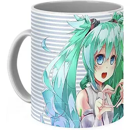 Кухоль GeekLand Hatsune Miku Хатсуне Мікі Сестри близнюки VC 02.21 330 мл білий - мініатюра 2