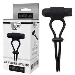 Ерекційне кільце Dream Toys Zacisk Adjustable Cockring, 14 см (чорний) - мініатюра 6