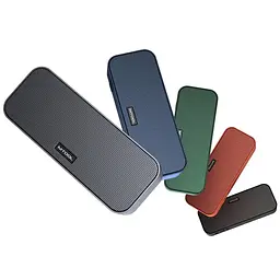 Портативна Bluetooth-колонка Mtool V6 зі стереозвуком і глибокими басами синій - мініатюра 4
