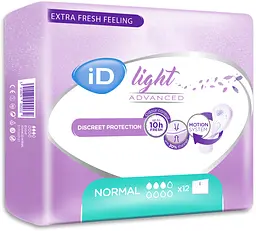 Урологічні прокладки iD Light Advanced Normal 12 шт. - мініатюра 2