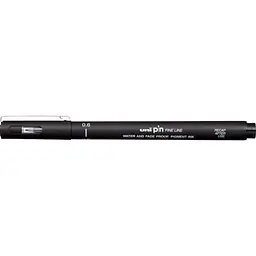 Лайнер Uni Pin Fine Line чорний 0.6 мм (PIN06-200.Black)