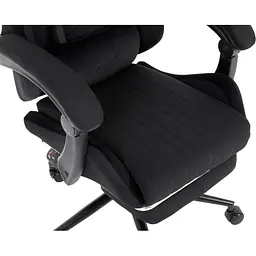 Геймерське крісло GT Racer чорне (X-2324 Fabric Black Suede) - мініатюра 4