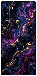TPU чохол Demsky Purple space marble для Samsung Galaxy Note 10