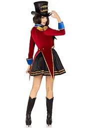 Костюм дресирувальниці Leg Avenue Ringmaster Costume M, сукня, капелюх - мініатюра 5