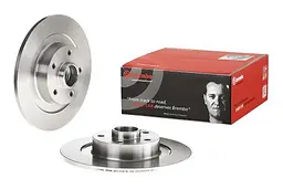 Диск гальмівний невентильований Renault Laguna III 07-15р Brembo (08.A826.47) - мініатюра 3