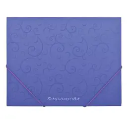 Папка на резинках Buromax А5, BAROCCO, violet (BM.3902-07)