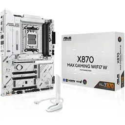 Материнська плата Asus X870 MAX Gaming WIFI7 W - мініатюра 8
