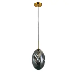 Світильник підвісний LED Levistella 800P3308L-1led (200*125) SM, 3W, чорний, метал + скло, для вітальні
