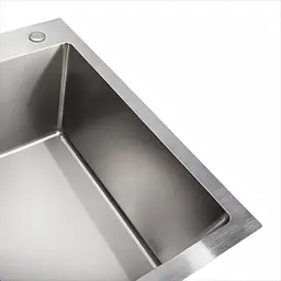 Кухонна мийка Platinum Handmade HSB з нержавіючої сталі 3 мм прямокутна 70x50x23 см (SP000037022) - мініатюра 4