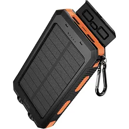 Зовнішній акумулятор Hoco J164 Platinum Solar 8000mAh 10W Black [157758] - мініатюра 5