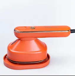 Відпарювач портативний SOKANY SK-3071R для одягу дорожня праска для прасування та відпарювання 1500 Вт Помаранчевий - мініатюра 3