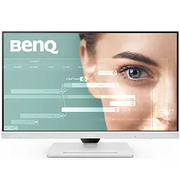 TFT 31.5" BenQ GW3290QT, IPS, 2K QHD, 75Hz, HDMI, DP, USB-C, HAS, Pivot, колонки, білий - мініатюра 4