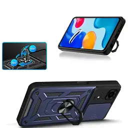Панель BeCover Military для Xiaomi Redmi Note 11 Pro / 12 Pro 4G Blue (707422) - мініатюра 4