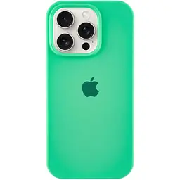 Чохол Silicone Case для Apple iPhone 16 Pro Max Spearmint АА [114927]