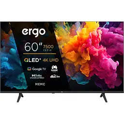 Телевізор Ergo JUQ7500 60` QLED 4K (60JUQ7500) [168129]