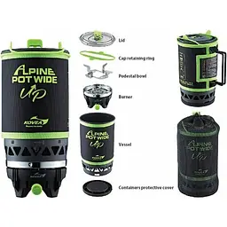 Газовий пальник Kovea Alpine Pot Wide Up KB-0703WU [150393] - мініатюра 8