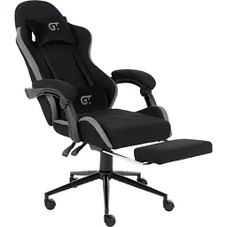 Геймерське крісло GT Racer X-2324 Fabric Black/Gray [121448] - мініатюра 3