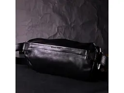 Шкіряна чоловіча сумка GRANDE PELLE 32х19х11 см sum0023589 - мініатюра 6