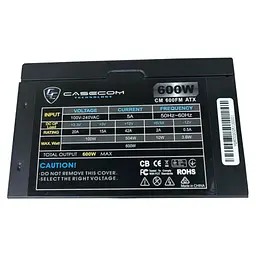 Блок живлення Casecom 600W (CM 600FM ATX) - мініатюра 5