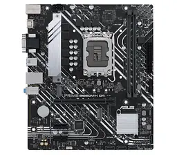 Материнcька плата PRIME B660M-K D4 s1700 B660 2xDDR4 M.2 HDMI D-Sub mATX Asus teh0018972 - мініатюра 2