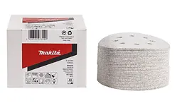 Набір шліфувального паперу Ø125 мм К40 (50 шт) Makita P-37384 - мініатюра 1