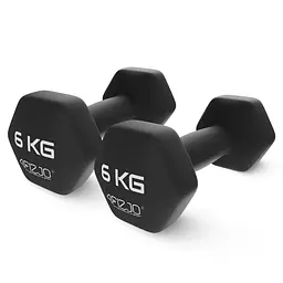Гантелі вінілові 4FIZJO Classic 2 x 6 кг (P-5905973403191) - мініатюра 2