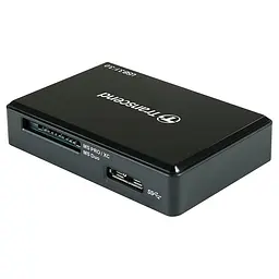 Кардрiдер Transcend USB 3.1 Gen 1 Type-C Multi Card Black (TS-RDC8K2) - мініатюра 2