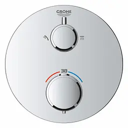 Душова система з термостатом прихованого монтажу Grohe Grohtherm з Rainshower Mono 310 34869000, Хром - мініатюра 4