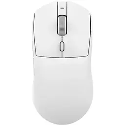 Мишка Ajazz AJ139 V2 MC Wireless/Bluetooth/USB White (AJ139-V2-MC-W) - мініатюра 2