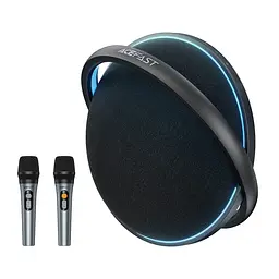Портативна бездротова акустика з 2 мікрофонами ACEFAST K5 Max portable wireless speaker 220W караоке система - мініатюра 2
