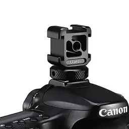 Адаптер кронштейна Ulanzi Vijim Metal Triple Cold Shoe Mount (UV-2132 PT-12) - мініатюра 3