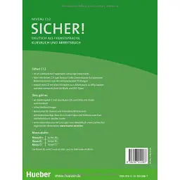 Sicher! C1.2 Kurs- und Arbeitsbuch C1 Lektion 7-12 mit CD-Rom zum Ar - Сюзанна Швальб